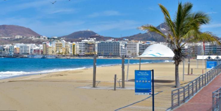 Atico Luxury Vista Mar Las Canteras ลาสปัลมาส เด กรานคานาเรีย ภายนอก รูปภาพ